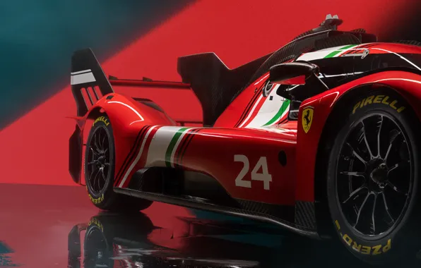 Ferrari, wheels, close-up, tire, 499P, Ferrari 499P Modificata