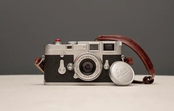 Картинка макро, фон, камера, Leica M3 Elmar 50mm 2.8
