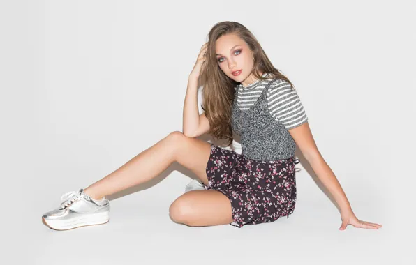 Поза, макияж, фигура, актриса, фотомодель, танцовщица, Maddie Ziegler, Мэдди Зиглер