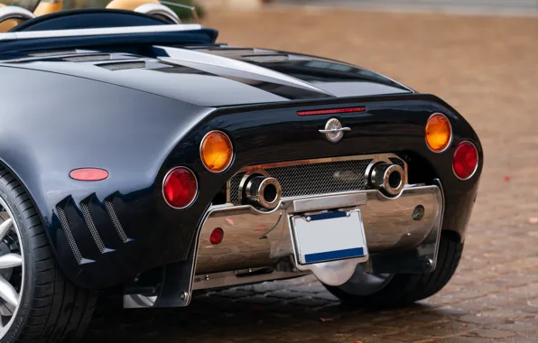 Close-up, rear, Spyker, C8, Spyker C8 Spyder