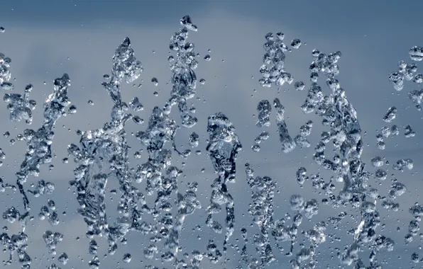 Вода, капли, всплески, текстуры