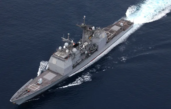Крейсер, «Тикондерога», US NAVY, Крейсер УРО, USS Lake Champlain (CG-57), Тикондерога, УРО