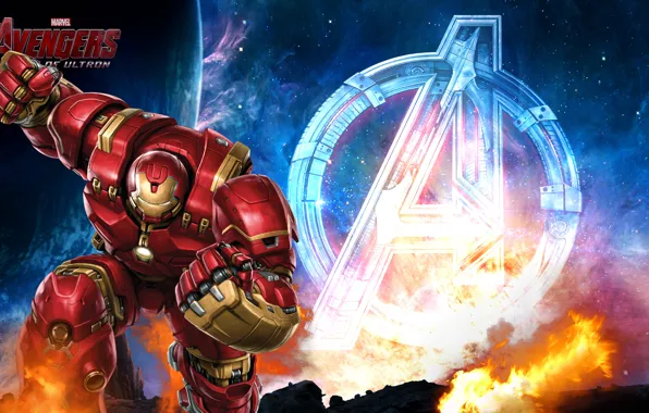 Картинка Iron Man, Marvel Comics, Tony Stark, Avengers: Age of Ultron, hulkbuster, Мстители: Эра Альтрона, Hulkbuster …