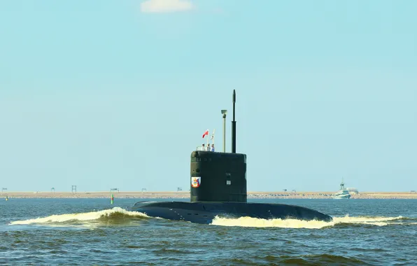 Лодка, подводная, дизельная, Волхов