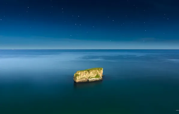 Море, пейзаж, скалы
