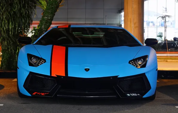 Картинка Lamborghini, Blue, LP700-4, Aventador, Supercars, Exotic
