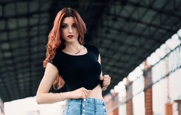 Взгляд, лицо, модель, волосы, Martina Cecilia