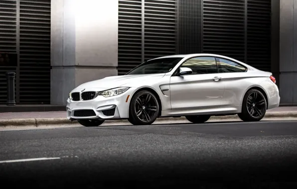 BMW, turbo, white, Coupe, power, germany, angel eyes, F82.tuning