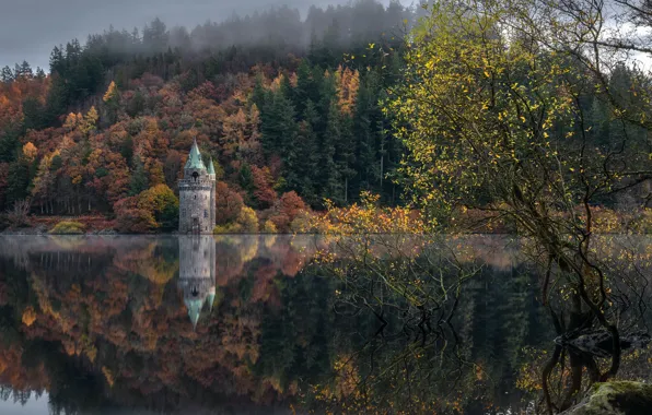 Осень, природа, озеро