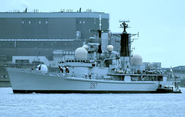 Эсминец, 2013 год, Королевский Флот Великобритании, D97, HMS Edinburg