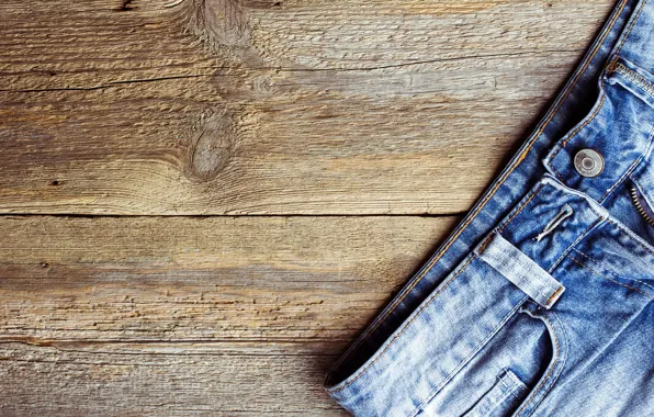 Картинка wood, jeans, floor, fabric