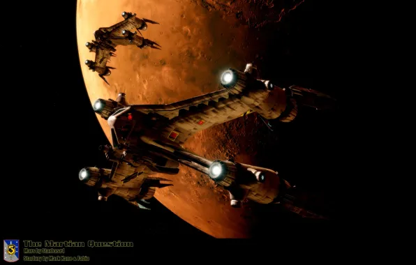 Planet, spaceships, Фурия, SA–23, the martian question, Истребитель(star fiter), Земной Альянс, Вавилон 5(Babylon 5)