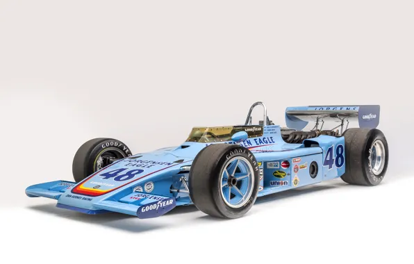 Колеса, Eagle, Болид, 1975, Classic car, Sports car, Indianapolis 500, Indianapolis 500-Mile Race