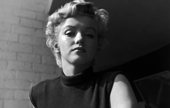 Взгляд, лицо, модель, актриса, блондинка, Мэрилин Монро, Marilyn Monroe