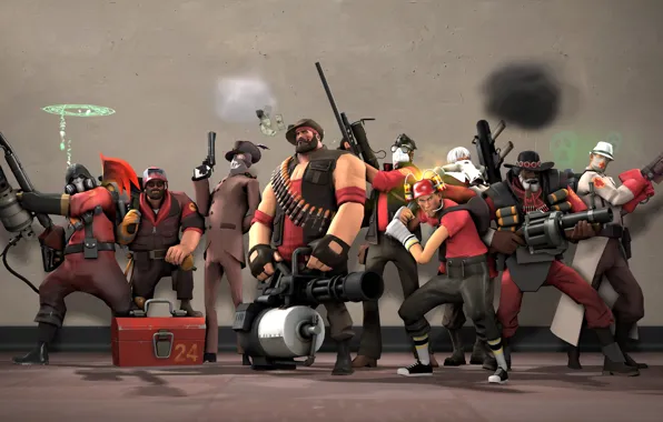 TF2, Guns, Team Fortess 2