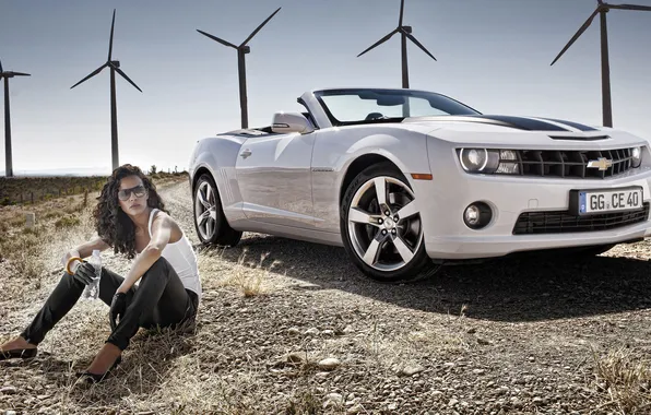 Картинка Chevrolet, Camaro, кабриолет, 2012, шевроле, камаро, Convertible