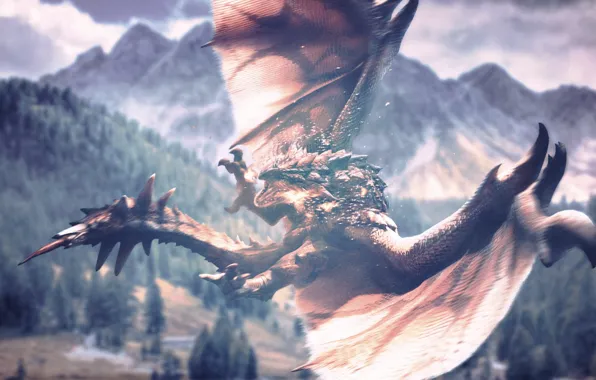 Пейзаж, Драконы, dragons, Dragon's Prophet