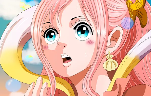 Kawaii, girl, One Piece, eyes, anime, asian, princess, oriental