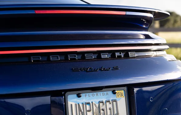 Porsche, supercar, Turbo S, 992