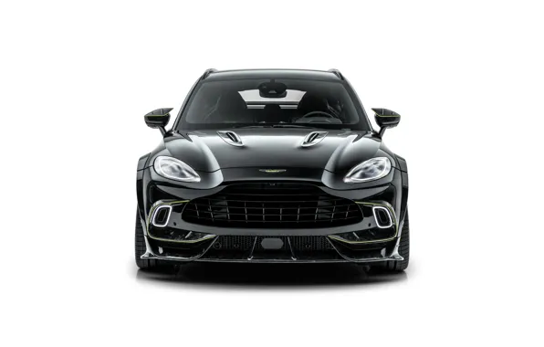 Картинка Aston Martin, Mansory, SUV, white background, DBX, Aston Martin DBX from Mansory, Carbon Makeover