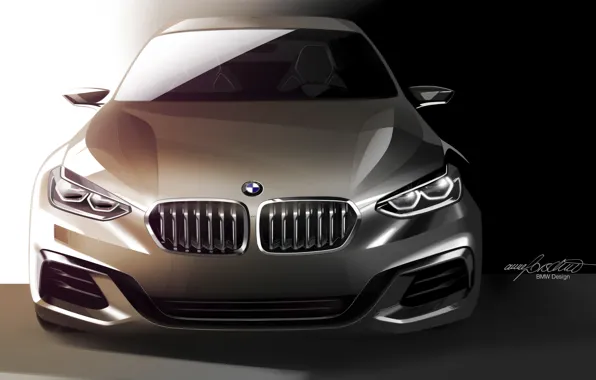 Картинка Concept, бмв, BMW, Sedan, 1-Series
