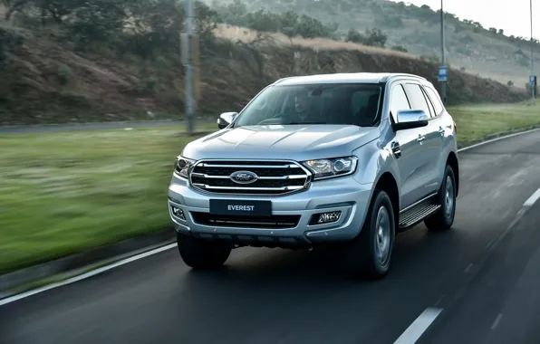 Дорога, движение, Ford, Everest, 4WD, XLT, 2019