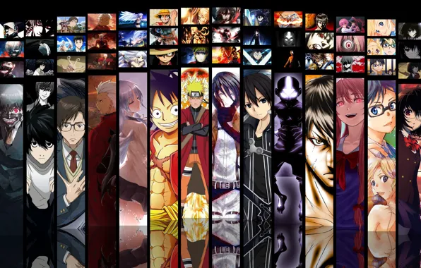 Game, Death Note, Naruto, Anime, Fate/Stay Night, One Piece, pirate, alien