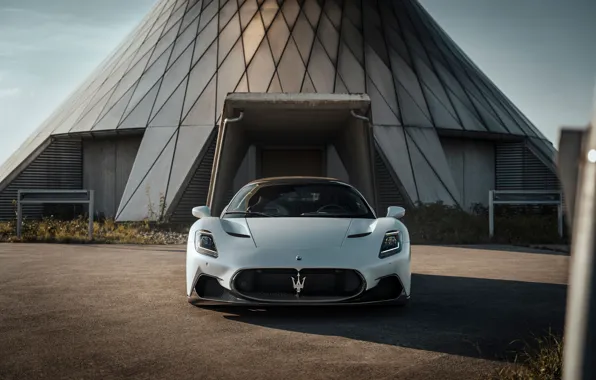 Maserati, Light, Front, White, Face, Novitec, Sight, Maserati MC20 Coupe