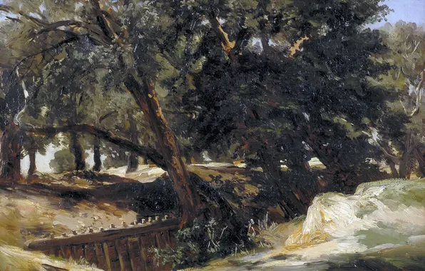 Картинка пейзаж, картина, Карлос де Хаэс, Сан Висенте де ла Баркера
