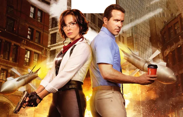 Фантастика, Райан Рейнольдс, Ryan Reynolds, боевик, постер, комедия, Главный герой, Free Guy