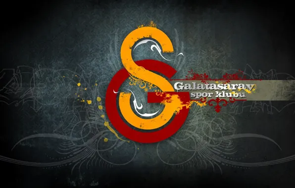 Wallpaper, sport, logo, football, Galatasaray SK