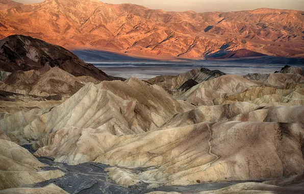 Картинка пустыня, долина, California, национальный парк, Death Valley National Park, Inyo County