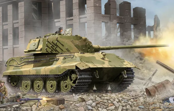 Königstiger, Panzerkampfwagen VI Ausf. B, Тигр II, Короле́вский тигр, немецкий тяжёлый танк