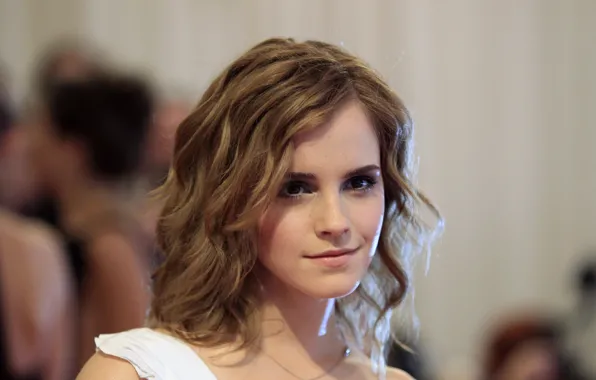 Взгляд, поза, актриса, Эмма Уотсон, Emma Watson, model, hair, фотомодель