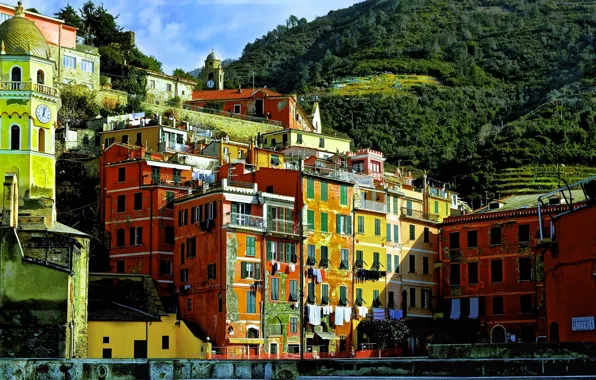Картинка здания, Италия, Italy, Вернацца, Vernazza, Cinque Terre, Чинкве-Терре, Лигурия