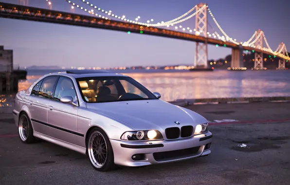 Картинка BMW, E39, BBS