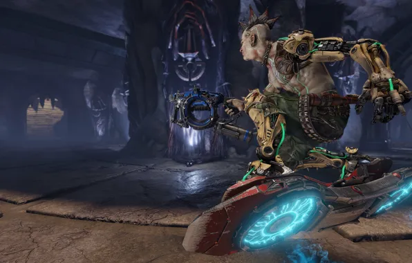 Игры, квейк, id software, Quake Champions, bethesda softworks, saber interactive, анарки, anarki