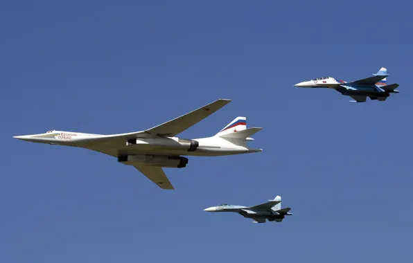 Картинка Су-27, Белый Лебедь, Су-30, Ту 160, Black Jack
