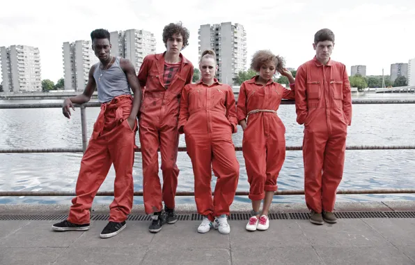 Картинка фильм, сериал, 1 сезон, Отбросы, Misfits, Nathan Young, Simon Bellamy, Curtis Donovan