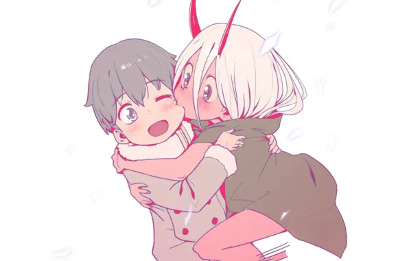 Дети, 002, Darling In The Frankxx, Милый во Франксе, Хиро