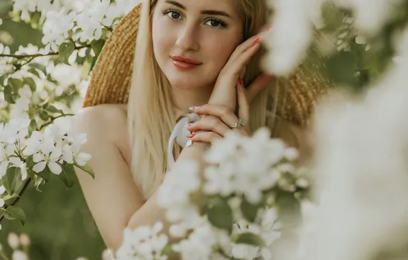 Портрет, блондинка, Ангелина Старцева