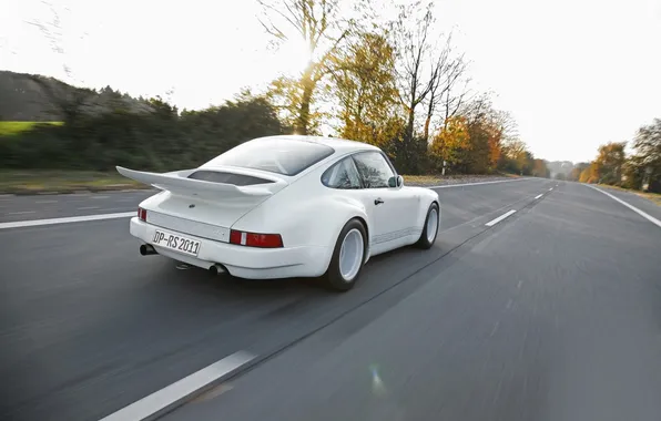 Wide, cars, auto, Porsche 911, обои авто, Supercar, 1973, tuner