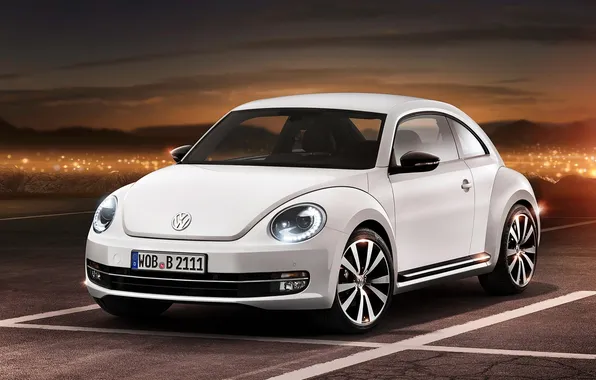 Картинка car, concept, volkswagen, 2012, beetle, жучок
