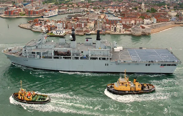 Корабль-док, десантно-вертолетный, L14, HMS Albion