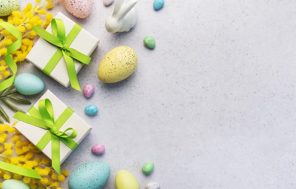 Цветы, яйца, весна, colorful, Пасха, flowers, spring, Easter