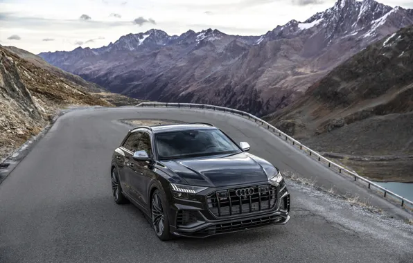 Горы, Audi, TDI, кроссовер, ABT, 2019, SQ8