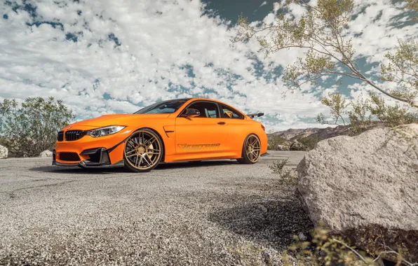 Картинка пейзаж, дизайн, стиль, автомобиль, BMW M4