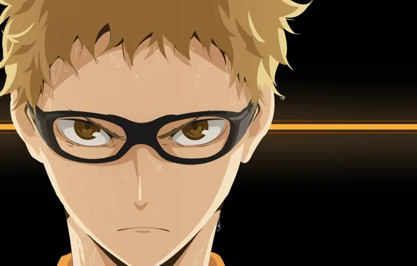 Anime, manga, Haikyuu!!, japonese, Haikyuu, Tsukishima Kei