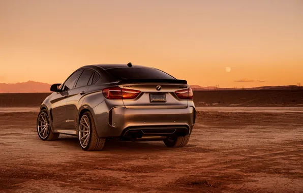 Дизайн, фон, вид сзади, BMW X6M