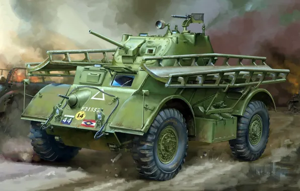 Staghound, Стегхаунд, Armored Car M6, средний бронеавтомобиль США